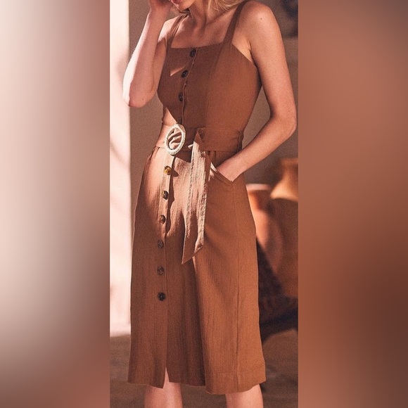 Melanie Lyne Dresses & Skirts - Melanie Lyne 🌴midi lined summer dress with pockets